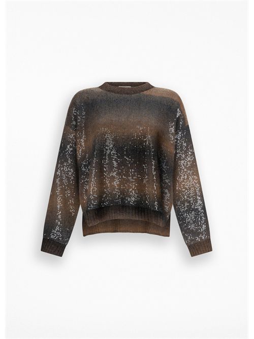 Maglia con paillettes LIU JO | MF5380MA14R/S9472